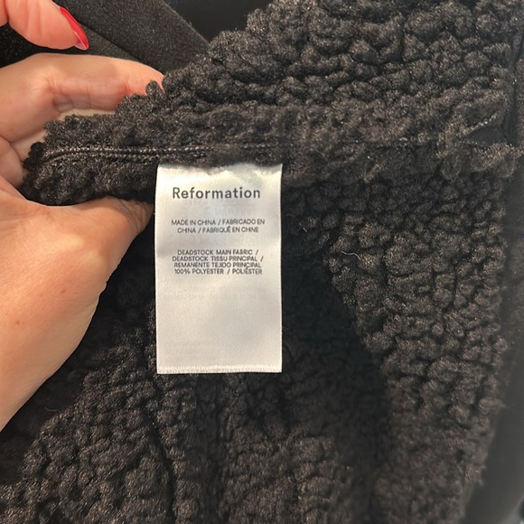 Reformation Shearling Jacket - Picture 3 of 4